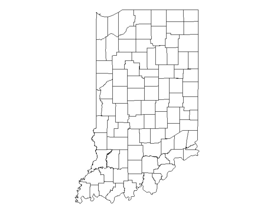 Buy Indiana County GIS Shapefile
